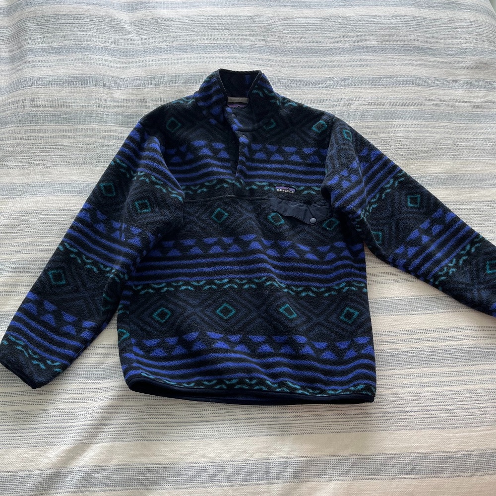 Patagonia Women's Lightweight Synchilla Snap- Fleece Pullover Size XS